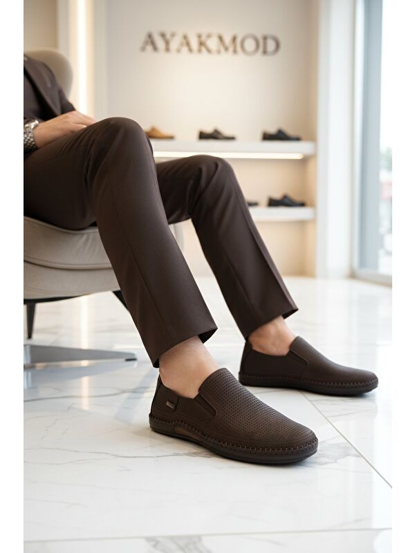 Ayakmod Siyah Ayakmod Nubuk Hakiki 803 Deri Erkek Ayakkabı