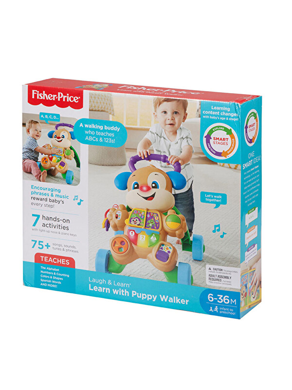 FISHER PRICE Eğitici Köpekçik Yürüteç Türkçe FTG10