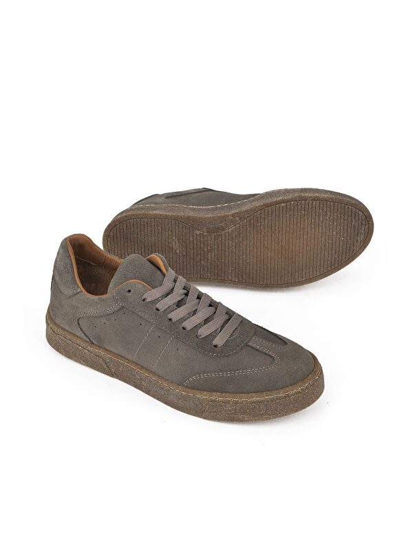 Kadın Hakiki Deri Sneaker 1431000Z4251 Taupe - Görsel 5