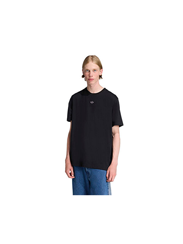 Adidas Face Gfx Tee Erkek Günlük Tişört JX7759 Siyah
