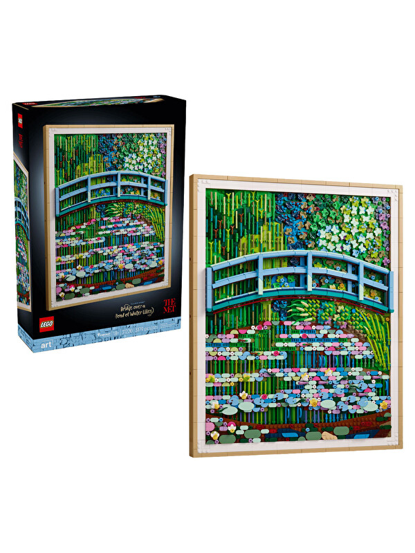 Lego Art Claude Monet Nilüfer Gölü Üzerinde Köprü 31220