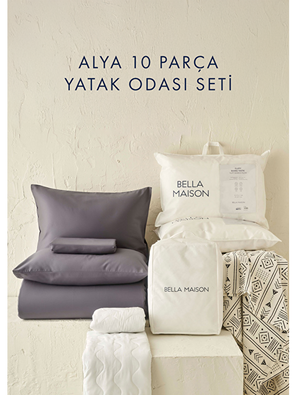Bella Maison Alya 10 Parça Yatak Odası Çeyiz Seti