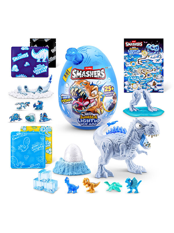Smashers Buz Devri Büyük Dino Sürpriz Yumurta T-Rex 74138