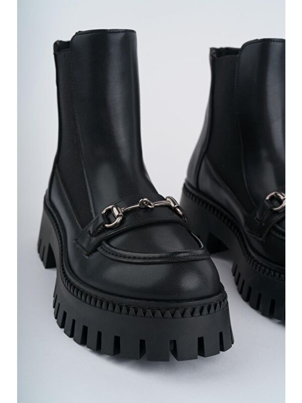 VESPER Tokalı Kalın Taban Kadın Chelsea Bot - Görsel 6