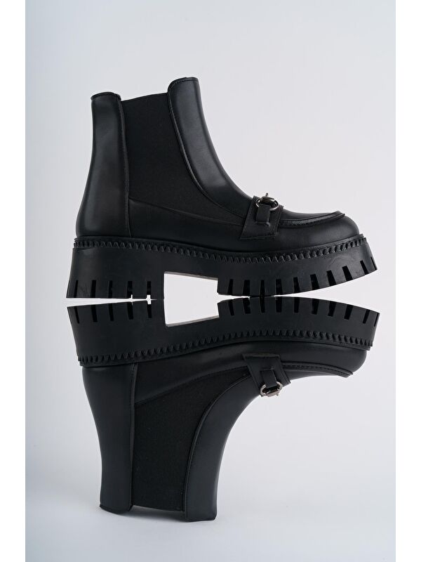 VESPER Tokalı Kalın Taban Kadın Chelsea Bot - Görsel 7