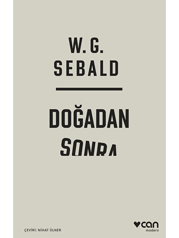 Can Yayınları Doğadan Sonra