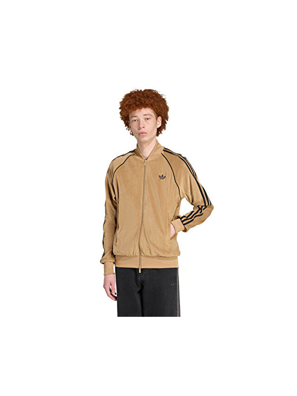 Adidas Sst Tt Erkek Günlük Ceket JX1561 Kahverengi