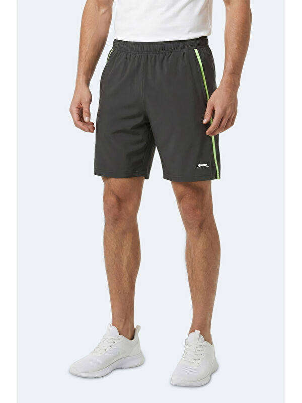 SLAZENGER RAINBOW Erkek Koyu Gri Şort