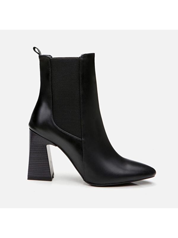 Siyah Kadın Topuklu Bot - Görsel 2