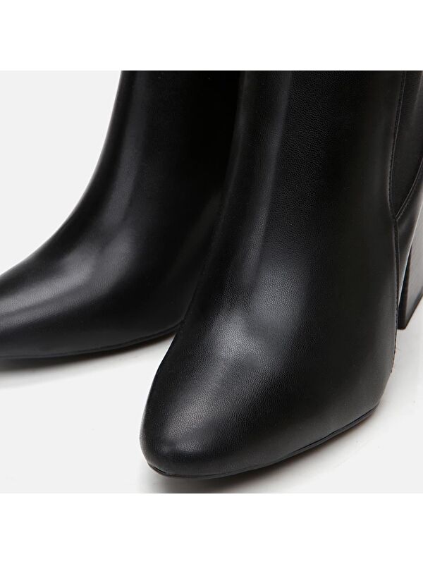 Siyah Kadın Topuklu Bot - Görsel 4