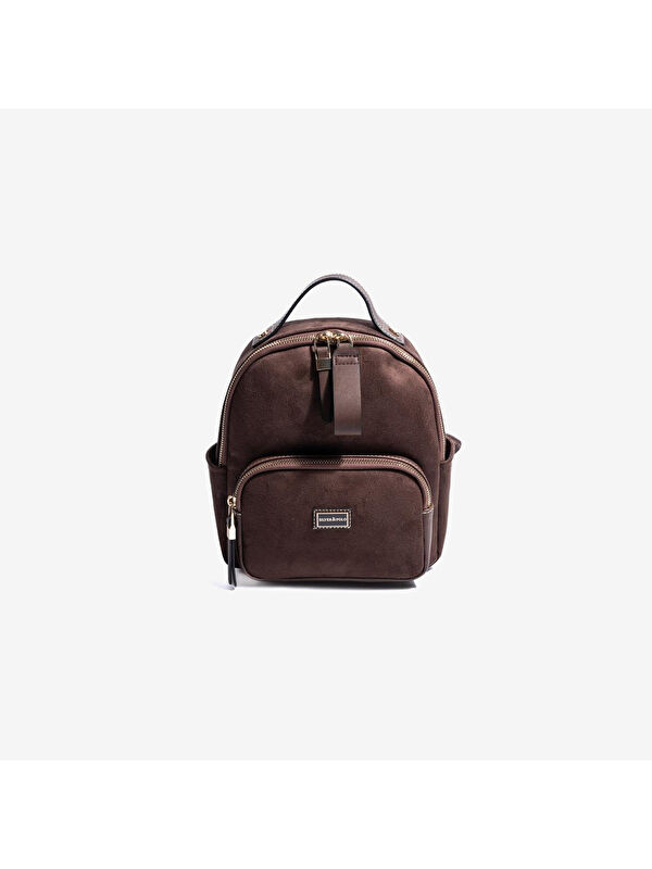Silver Polo Kadın SP1130-M12 SILVER POLO Sırt Çantası Kahve-Kahve