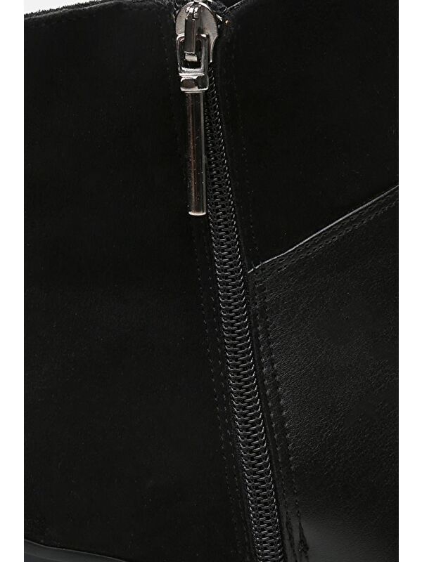 Siyah Kadın Topuklu Bot - Görsel 6