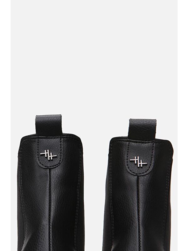 Siyah Kadın Topuklu Bot - Görsel 7