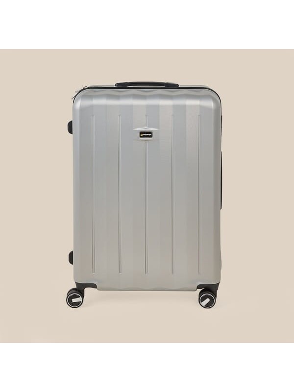 Hoffmanns Good Line Büyük Boy ABS Valiz - Gümüş - 76x52x30 cm