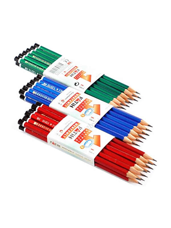 Faber-Castell Fatih Kurşun Kalem 3 Paket