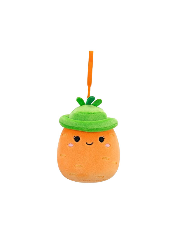 Squishmallows Havuç Caroleena 10 cm Klipsli CP00462