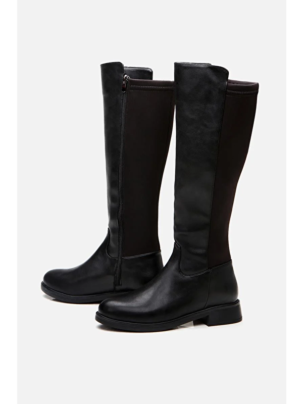 Siyah Kadın Çizme - Görsel 4