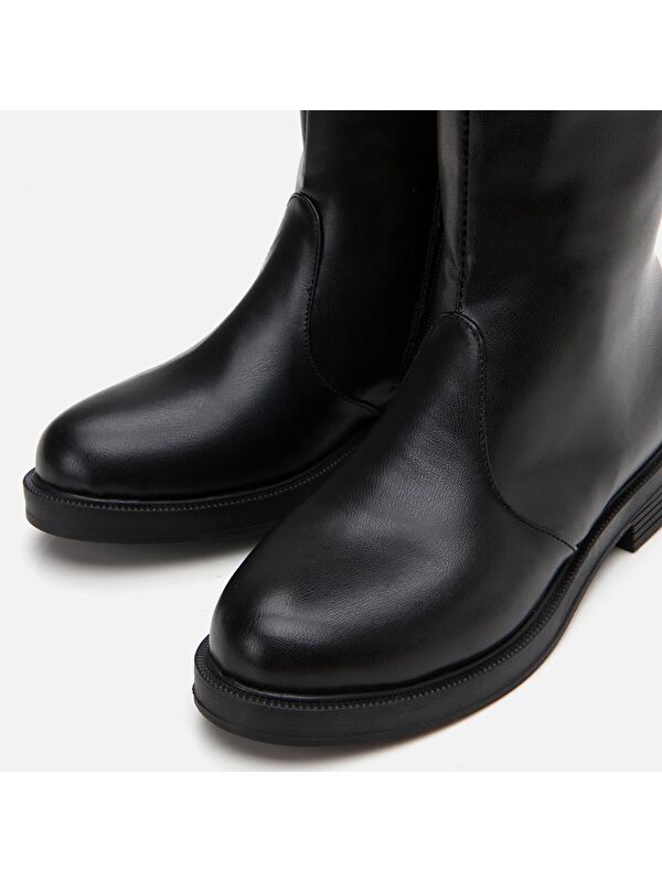 Siyah Kadın Çizme - Görsel 4