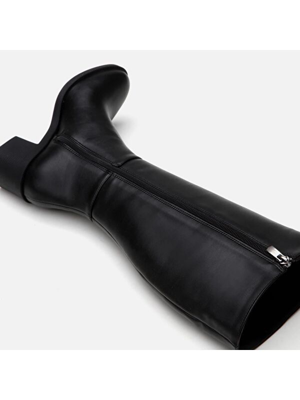 Siyah Kadın Çizme - Görsel 8