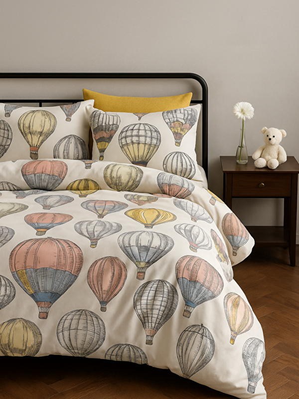 Tabu Home Cappadocia %100 Pamuklu  Çift Kişilik Nevresim Seti