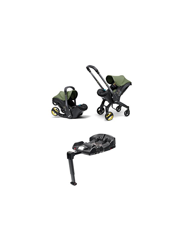 Doona i Bebek Arabasına Dönüşen i-Size Ana Kucağı Oto Koltuğu + Isofix Baza