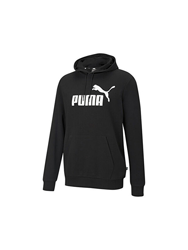 Puma Ess Big Logo Hoodie Tr Erkek Günlük Sweatshirts 58668801 Siyah
