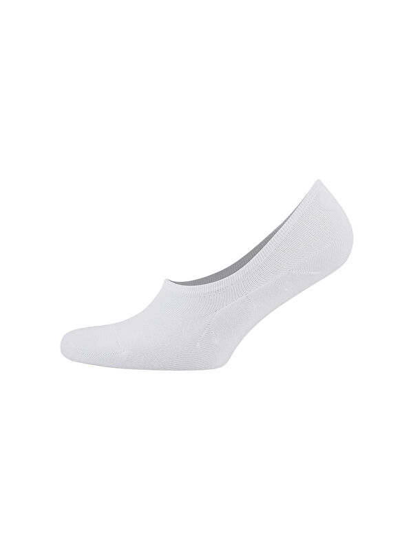 D'S damat Erkek Bambu 6lı Babet Çorap BEYAZ