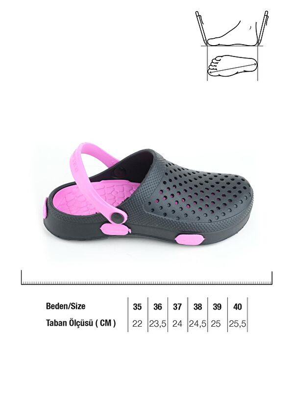 Yazlık Islak Zemin Sabo Kadın Terlik - Görsel 4