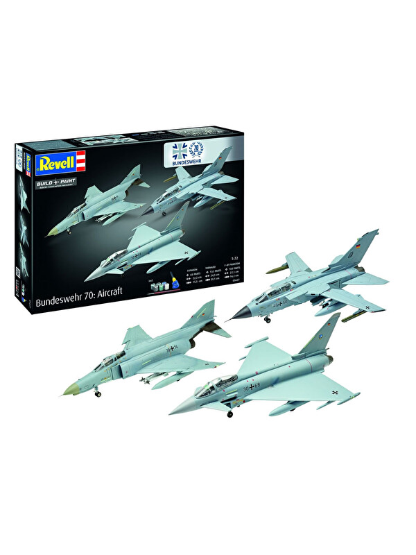 Revell Gift Set Uçak 70 Years Bundeswehr Aircraft 5627