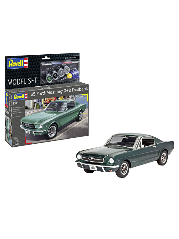 Revell Model Set Araba 1965 Ford Mustang 2+2 Fastback 67065