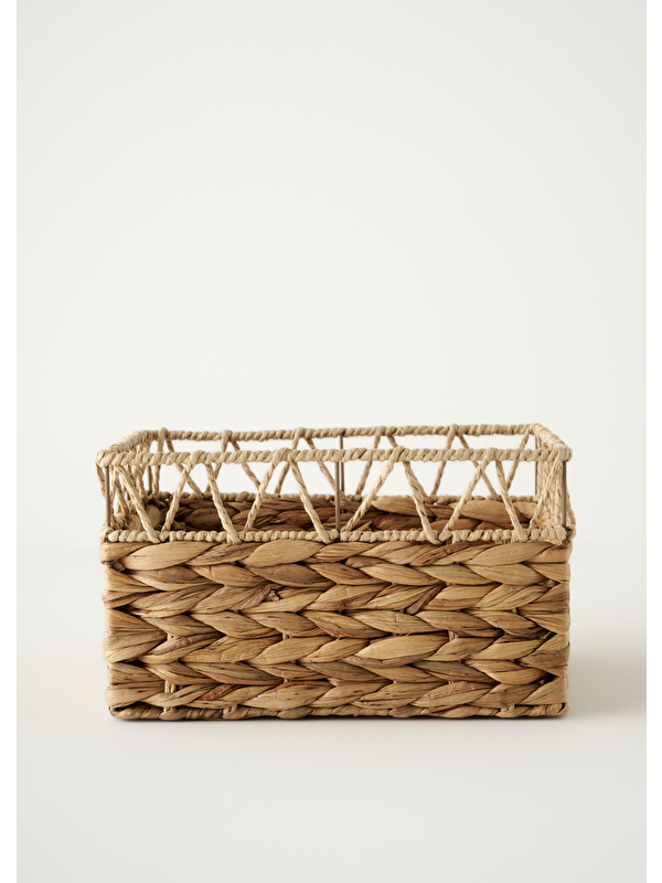 Bella Maison Vesna Dekoratif Sepet Naturel (30x24x17 cm)
