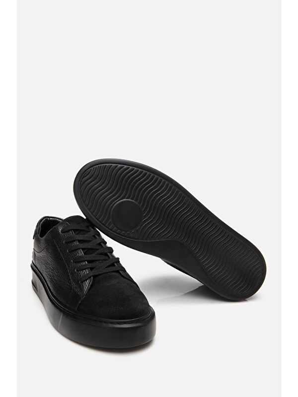 Yaya By Hotiç Siyah Yaya By Hotiç Yaya By Erkek Deri Hafif Tabanlı Spor Ayakkabı