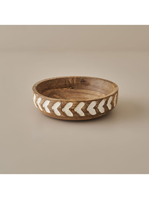 Bella Maison Mona Dekoratif Kase Naturel (24x24x7 cm)