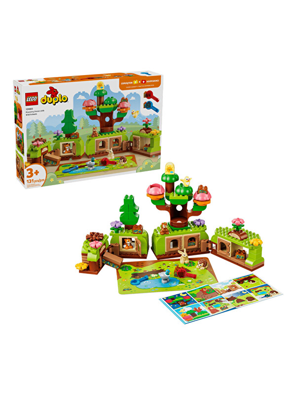 Lego Duplo Vahşi Hayvanlarla Keşif Ormanı 10480