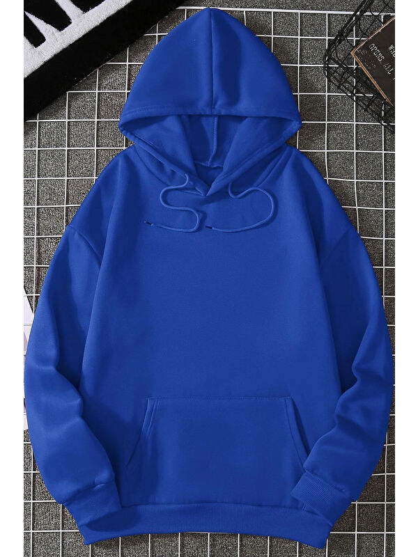 uyguntarz Unisex Oversize 1898 Brooklyn Baskılı Sweatshirt