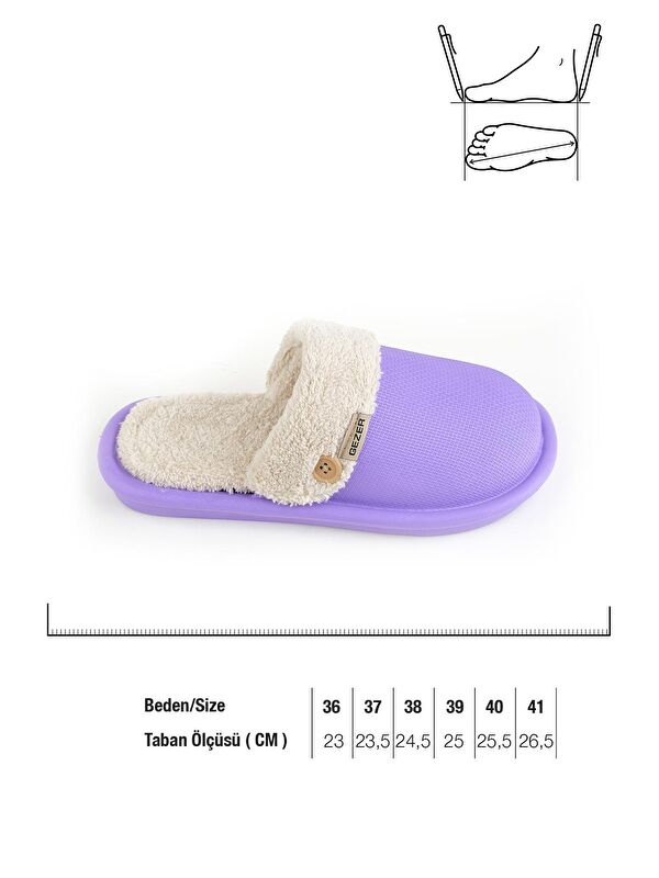 Kışlık Kadın Islak Zemin Terlik - Görsel 3