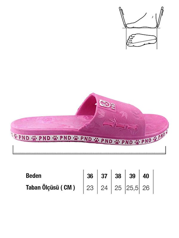 Yazlık Kaydırmaz Taban Kadın Terlik - Görsel 3