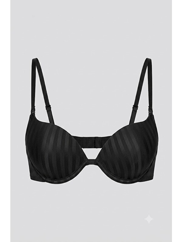 C&City Double Push-Up Sütyen C17036 Siyah