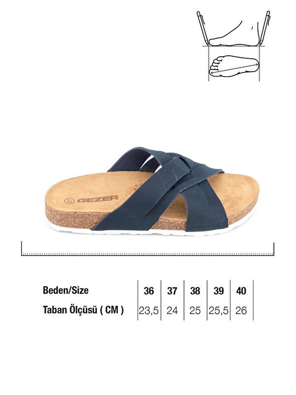 Yazlık Kadın Mantarlı PVC Rahat Taban Günlük Terlik - Görsel 3