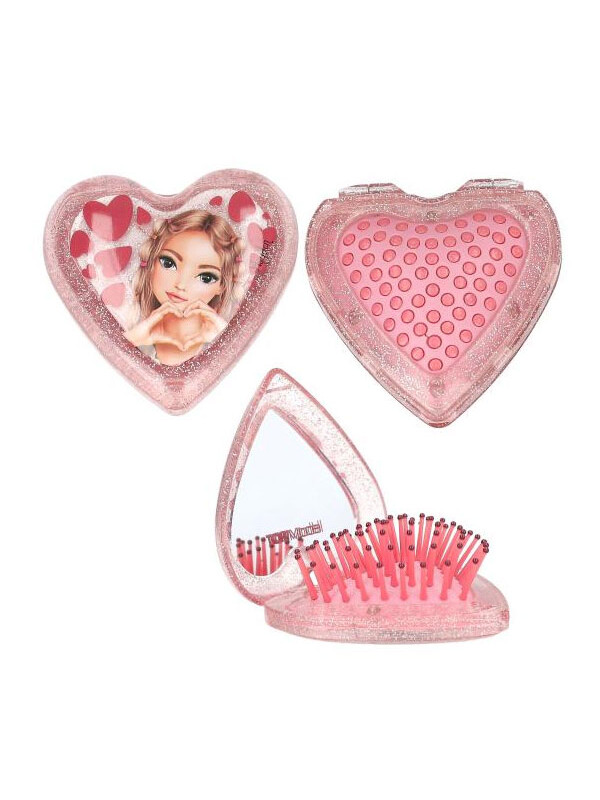 Top Model Beauty and Me Kalp Katlanabilir Saç Fırçası 413843