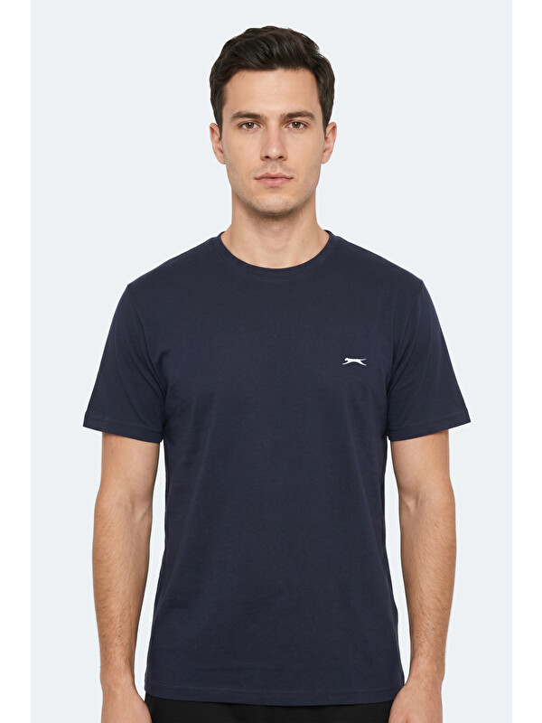 SLAZENGER ROSALVA IN Erkek  Lacivert Tişört
