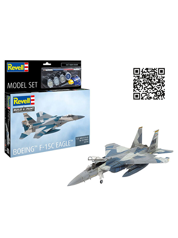 Revell Model Set Uçak Boeing F-15C Eagle 63778