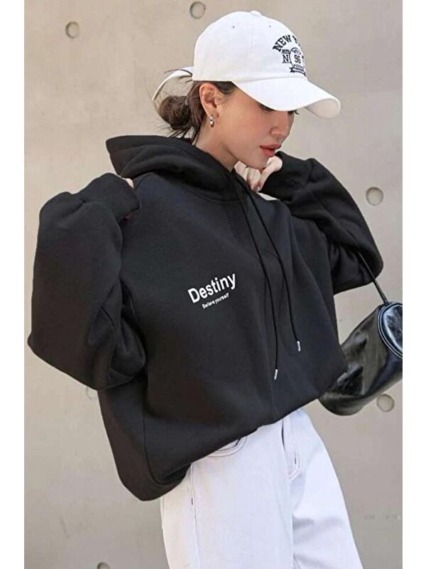 uyguntarz Unisex Destiny Baskılı Sweatshirt