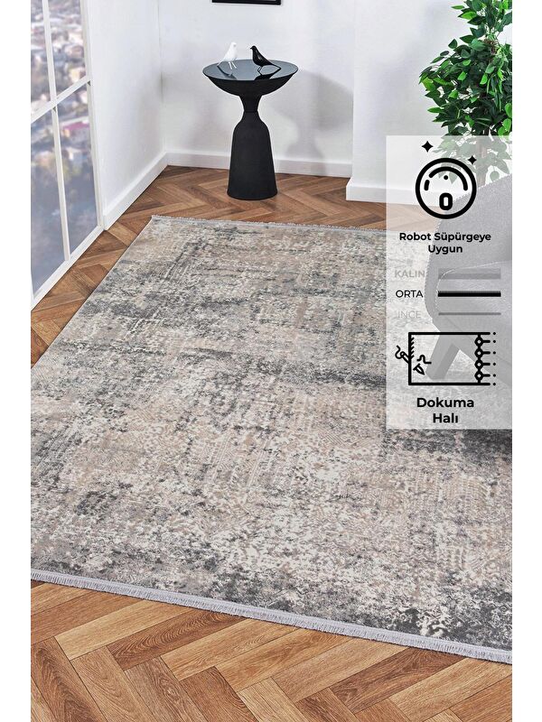 Konfor Halı Notta 1121 Modern Dokuma Halı-100x300