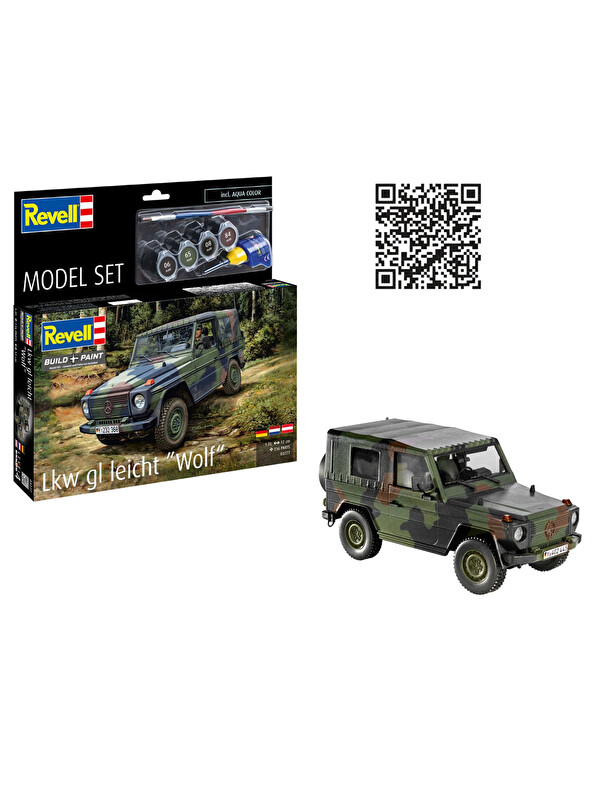 Revell Model Set Araba Lkw gl leicht Wolf 63277