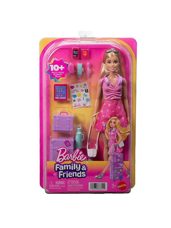 BARBIE Barbie Family & Friends Malibu Oyun Seti JMJ47