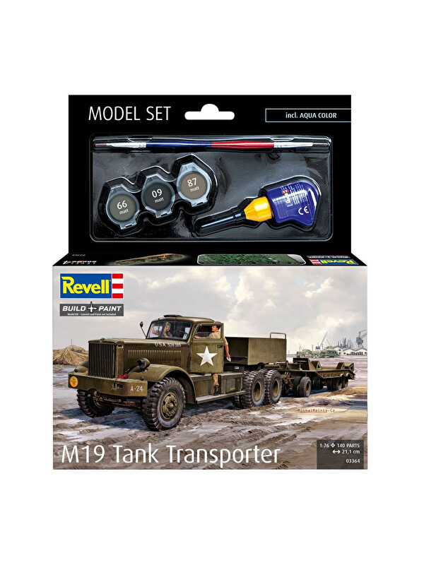 Revell Model Set Askeri M19 Tank Transporter 63364