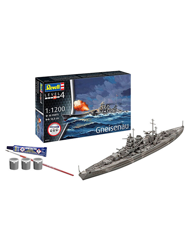 Revell Starter Kit Gemi Battleship Gneisenau 75181