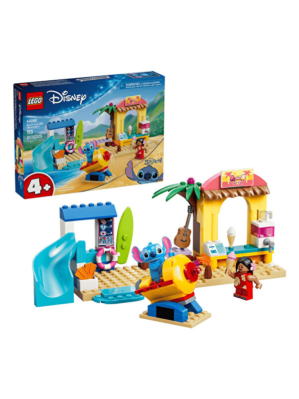 Lego Disney Lilo ve Stiç ile Plaj Eğlencesi 43280