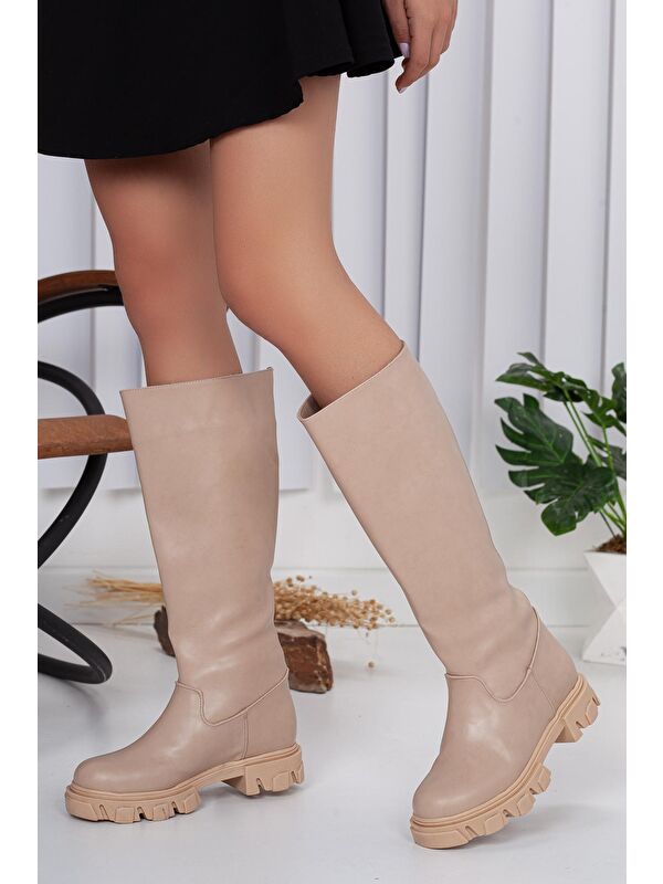 D1342 Kadın Kışlık Çizme - Görsel 3